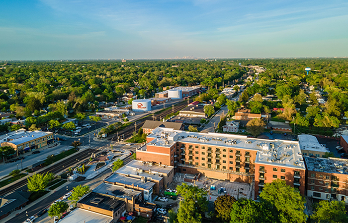 Holladay Quincy Station aerial